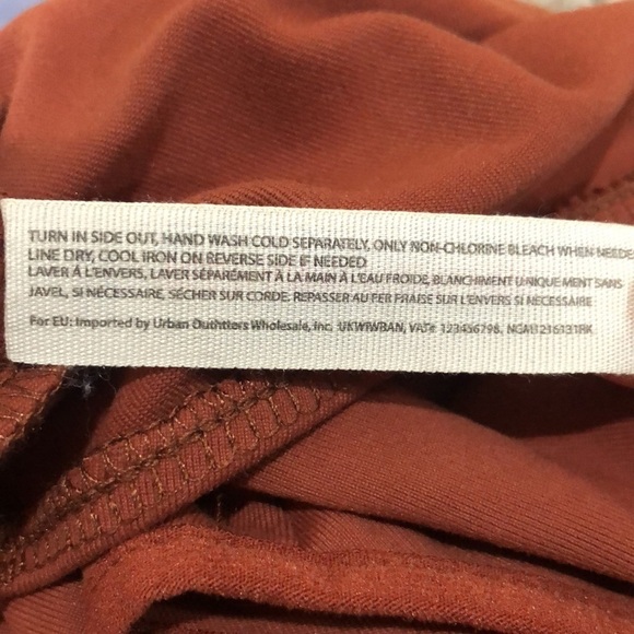 Free People Bodysuit Size Large Brown - Picture 6 of 9